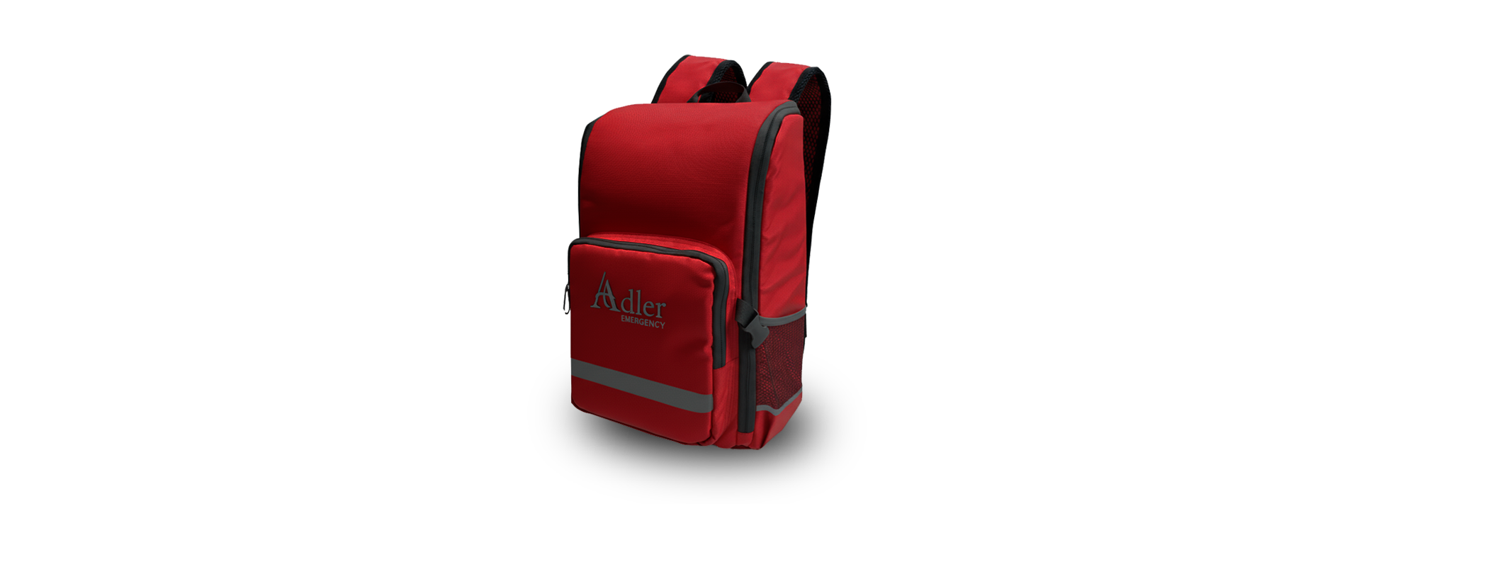 Mochila de emergencia Adler roja